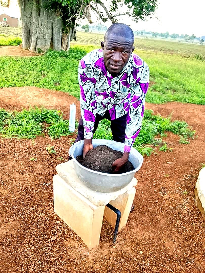 Compost biogaz